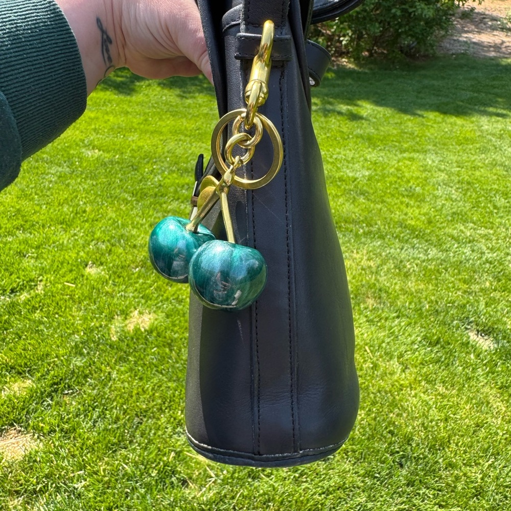 Vintage Coach Jackson Bucket Bag 9912- Navy - Picture 4 of 8